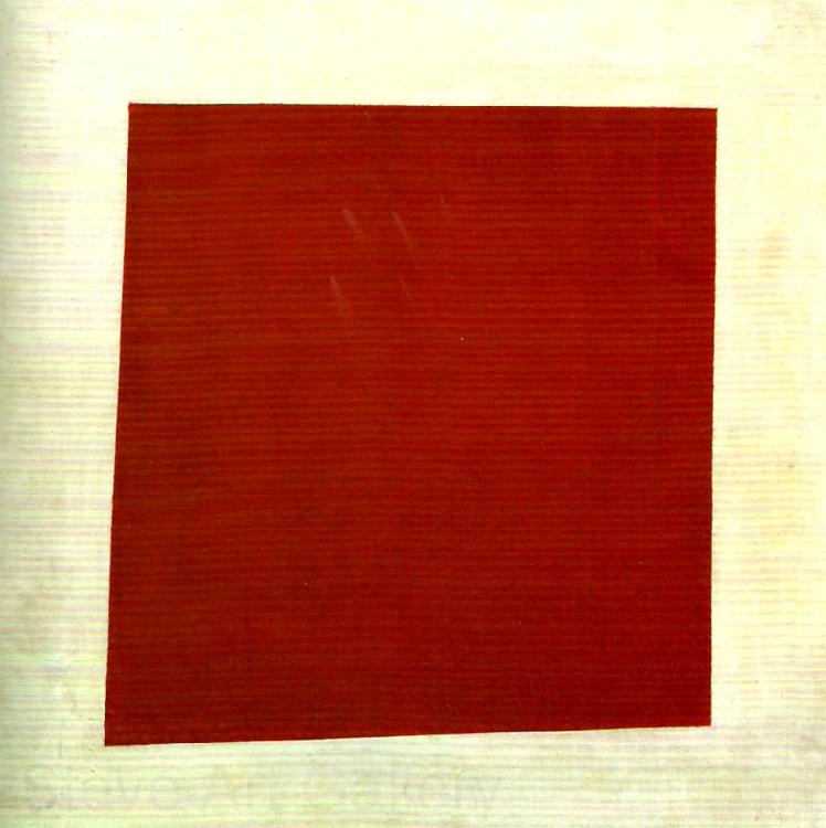 Kazimir Malevich red square Spain oil painting art